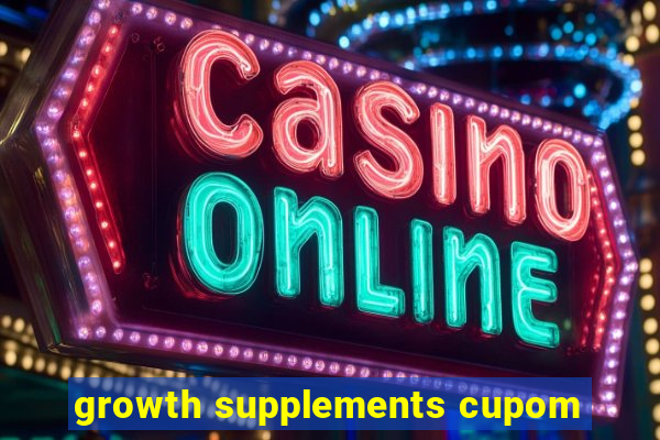 growth supplements cupom